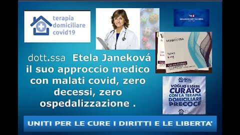 Televisione slovacca intervista la dott.ssa Etela Janeková