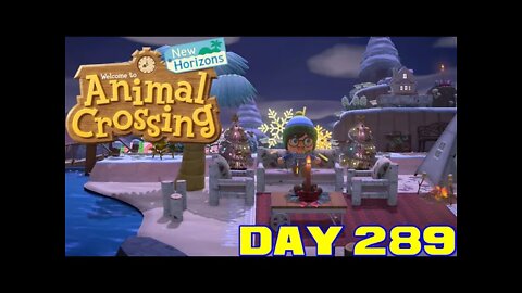 Animal Crossing: New Horizons Day 289 - Nintendo Switch Gameplay 😎Benjamillion