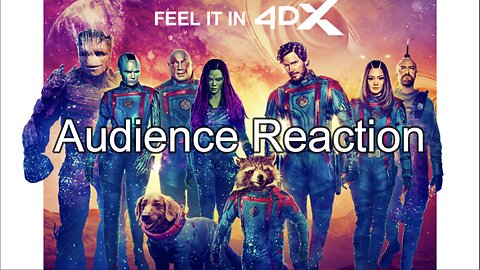 Guardians Of The Galaxy Vol 3 Audience Reaction (May 7, 2023 4DX)
