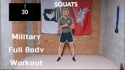 Military Full Body Home Workout | British Army Fitness