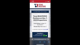 How to Vote! Texas Realtors