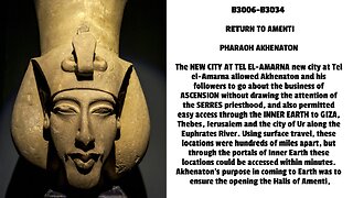 The NEW CITY AT TEL EL-AMARNA new city at Tel el-Amarna allowed Akhenaton and his followers to go ab