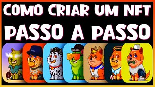 COMO CRIAR UM NFT PASSO A PASSO !!!