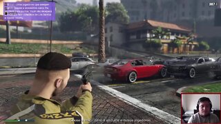 GTA 5 com muita bagunça