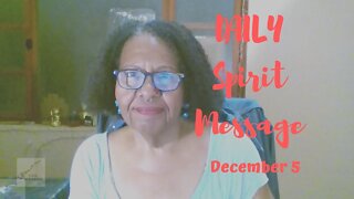 🕉️ DAILY SPIRIT MESSAGE 🕉️: See It As It Is * Dec 5