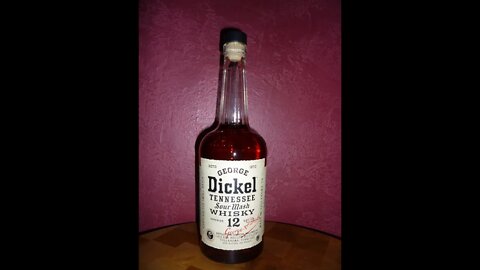 Whiskey #51: George Dickel No12 Tennessee Whiskey