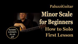 Minor Scale Guitar Lesson for Beginners [How to Solo]