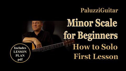 Minor Scale Guitar Lesson for Beginners [How to Solo]