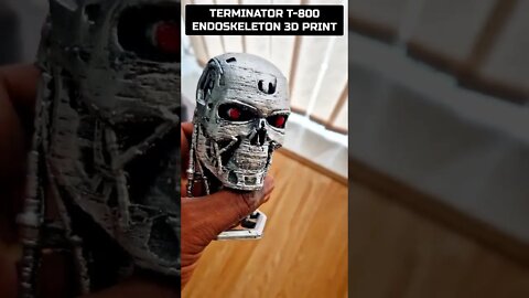 Terminator T-800 3D Print #shorts #terminator