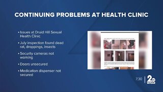 Dead rodent, bug infestation continues to impact Baltimore sex health clinic