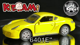 "6401E" Sports Car in Yellow- Model by KIDAMI