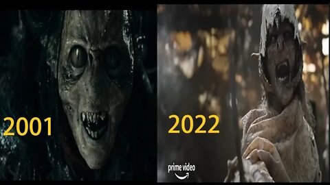 Rings of Power & LOTR Orc Comparison - 2001 vs 2022