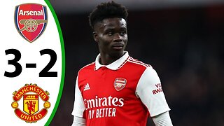 Arsenal vs Manchester United 3-2 - All Goals & Extended Highlights - 2023