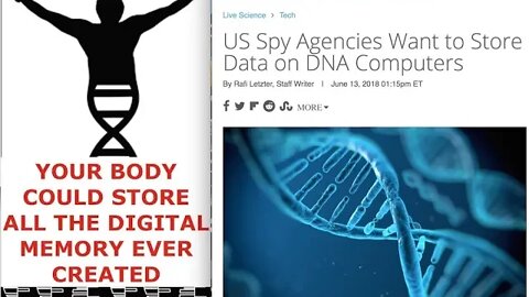 Spy Agencies Using DNA for Storage, Your Body Could Hold all Data Ever Created