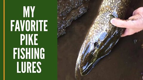Best Lure For Pike / Tips For Fisherman / Northern Pike River Fishing