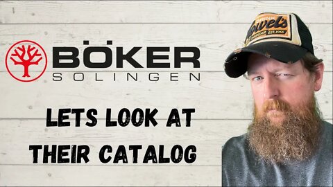 LETS LOOK AT THE BOKER CATALOG