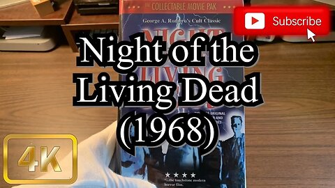 [0012] NIGHT OF THE LIVING DEAD (1968) VHS [INSPECT] [#nightofthelivingdead #nightofthelivingdeadVHS