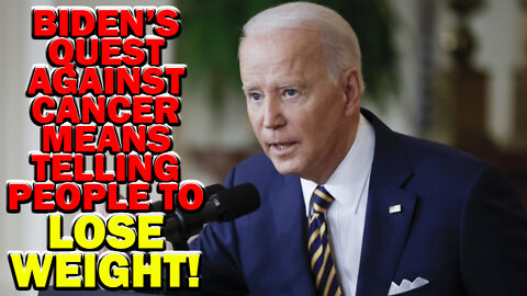 Biden’s Quest To Reduce Cancer Requires Telling People To Lose Weight