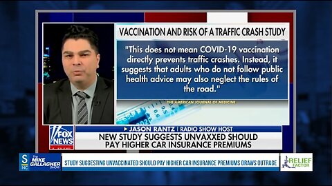 Mike analyzes an article that argues for raising the car insurance premiums of unvaccinated drivers