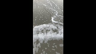 Beach sand water. Calm. Relaxing.