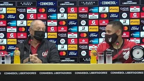 Pôs -Jogo Atlético Paranaense Felipão | LIBERTADORES 2022 | COLETIVA