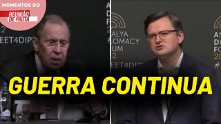 Diplomatas de Rússia e Ucrânia não chegam a acordo | Momentos do Reunião de Pauta
