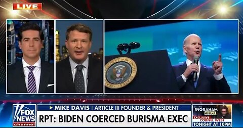 Mike Davis: Biden Is Clearly Compromised!