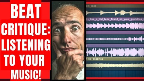 Beat Critique! (Episode 1) Listening to YOUR music LIVE Producer Vlog