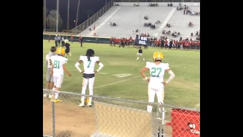 Gay guy at football game