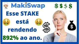 MakiSwap - Removendo o par de liquidez de Maki-Shiba e colocando para stake no par Maki-USDC.