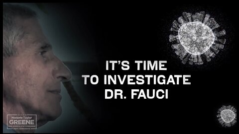 Rep MTG Releases Ad Torching Fauci