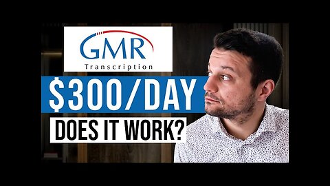 GMR Transcription Tutorial For Beginners - How Much Can You Really Earn?