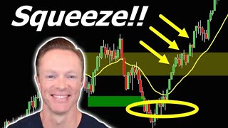 💸💸 SHORT SQUEEZE!! This 'Stop Run' Could EXPLODE on Thursday!! 😻