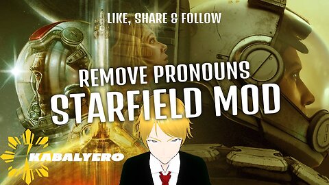 Starfield » Remove Pronouns Mod