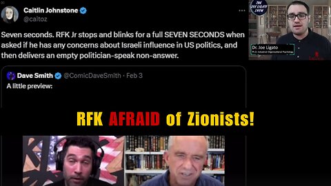 Blink if Zionists are Holding You Hostage RFK