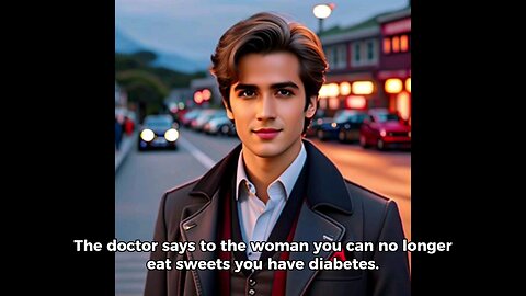 The doctor says you can't eat sweets joke