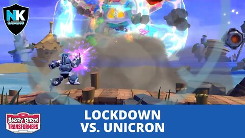 Angry Birds Transformers - Lockdown vs. Unicron
