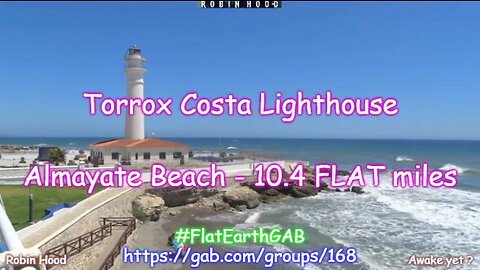 Torrox Costa Lighthouse from 10.4 FLAT miles