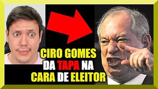 CIRO GOMES da TAPA na CARA de ELEITOR + SORTEIO da 21ª RIFA