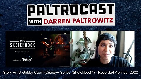 Gabby Capili (from "Sketchbook" on Disney+) interview with Darren Paltrowitz