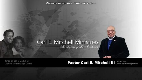 A special message with Pastor Carl E. Mitchell III "OVER IT"