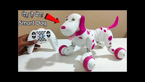 Remote Control Smart Robot Dog Unboxing & Testing - Chatpat toy tv