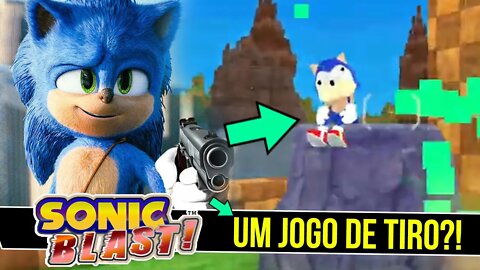 E se o SONIC FOSSE um JOGO FREE FIRE?! | SONIC BLASTED #shorts