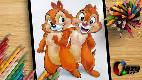 Draw Chipmunks drawing #art #artist #creativity