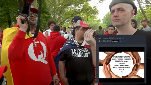 Q Represented at The Bronx MAGA Rally