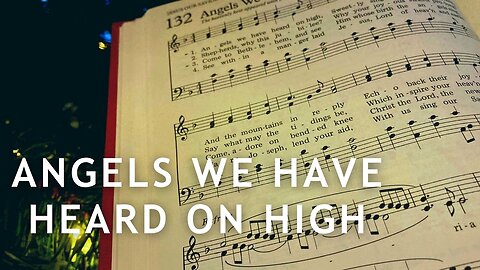ANGELS WE HAVE HEARD ON HIGH / / Derek Charles Johnson / / Acoustic Cover / / Music Video