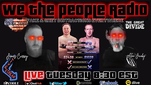 #159 We The People Radio LIVE 6/27/2023 Fake & Ghey Distractions Everywhere