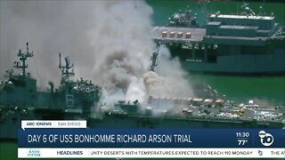 Defense calls witnesses in U.S.S. Bonhomme Richard trial