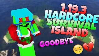 IT'S ALL OVER :(! - Minecraft Hardcore Survival Island [15]