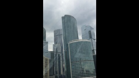 Moscow City - The main Business district in Russia.